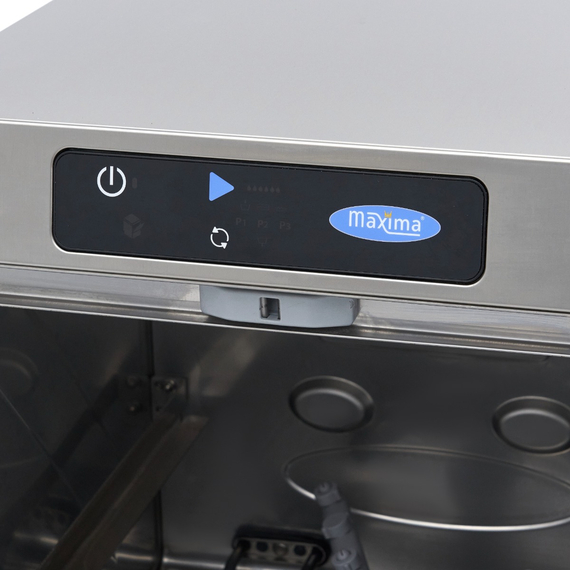 Maxima Gastro Gläserspülermaschine - 35 x 35 cm - mit Abfluss-, Spülenhilfe- und Seifenpumpen - Digital Anzeige - 230 V, Bild 8
