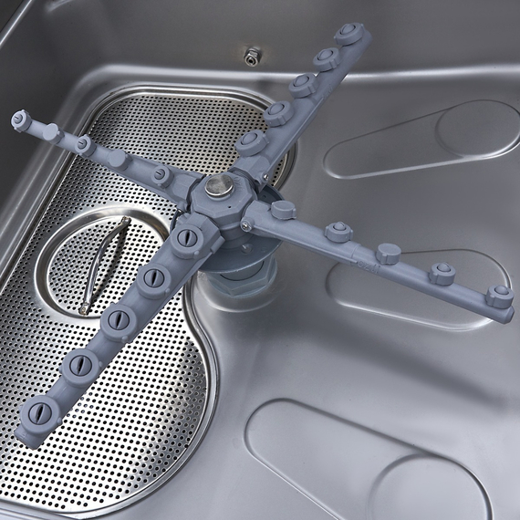 Maxima Gastro Haubenspülmaschine - 50 x 50 cm - mit Spülenhilfe- und Seifenpumpen - Digital Anzeige - 400 V, Bild 11