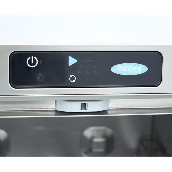 Maxima Gastro Geschirrspüler-Unterbau - 50 x 50 cm - mit Abfluss-, Spülenhilfe- und Seifenpumpen - Digital Anzeige - 230 V, Bild 9