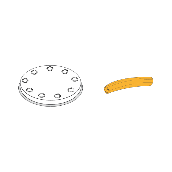 Prismafood Matrize Bucatini Ø 7,8 cm