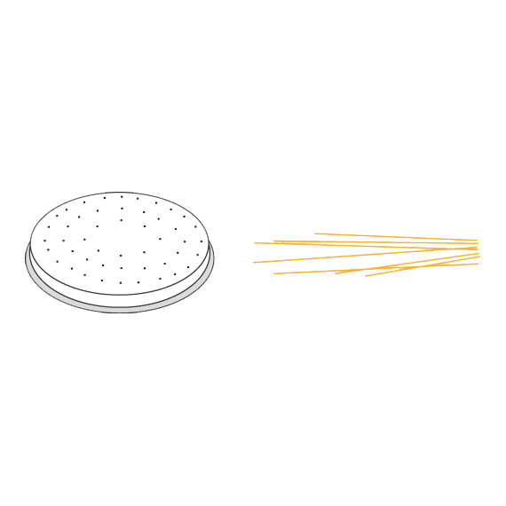 Prismafood Matrize Capelli D'Angelo Ø 5,7 cm