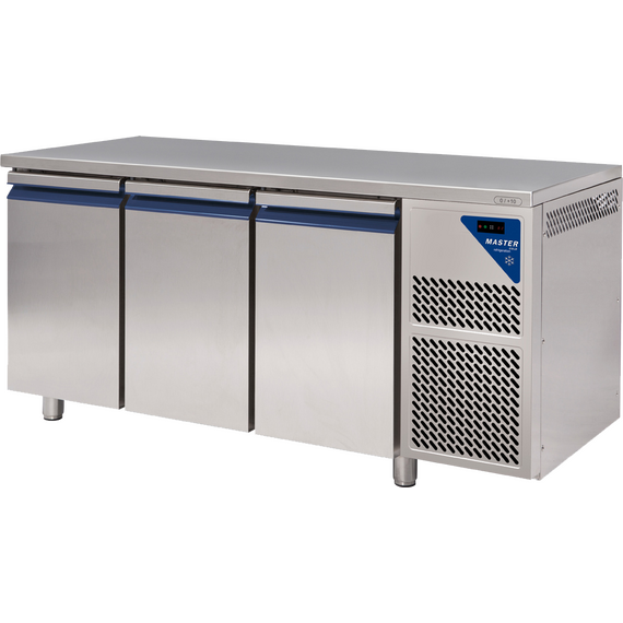 Prismafood Kühltisch 3 Türen Kapazität: 350 lt Temperatur: 0°C/+10°C