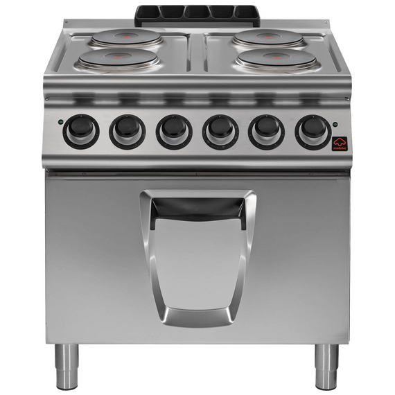 Prismafood Elektroherd 4 runde Platten mit Backofen