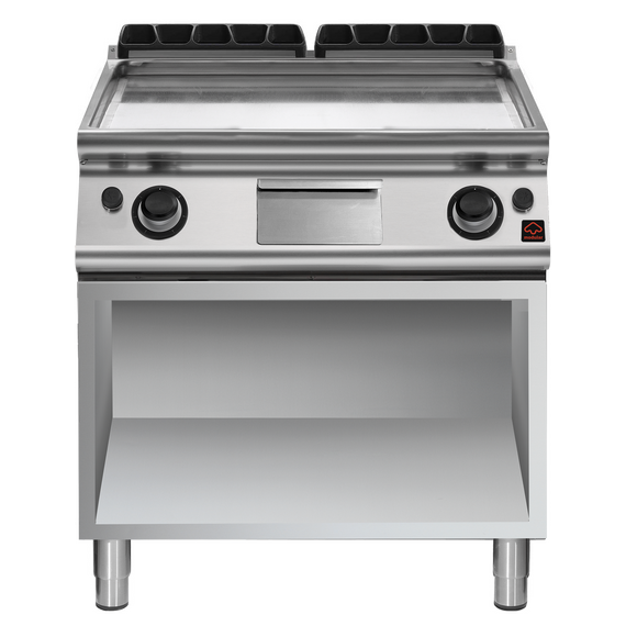 Prismafood Gas-Bratplatte glatt