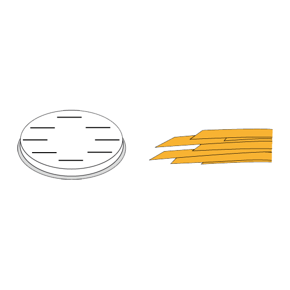 Prismafood Matrize Fettucine Ø 7,8 cm