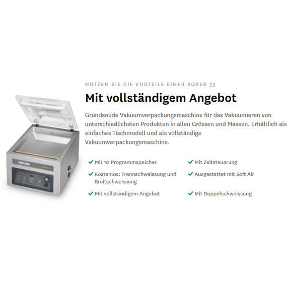 Henkelman Boxer 35 Vakuumierer, Ausführung: Boxer 35, Bild 7