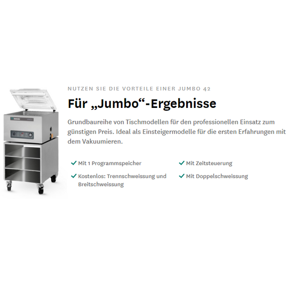 Henkelman Jumbo 42 Vakuumierer, Ausführung: Jumbo 42, Bild 8