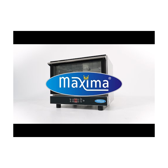 Maxima Gastro Combi - Dampfofen - Passt 4 Tabletts (1/1GN / 60 x 40 cm) - Digital Anzeige - 400 V, Bild 9