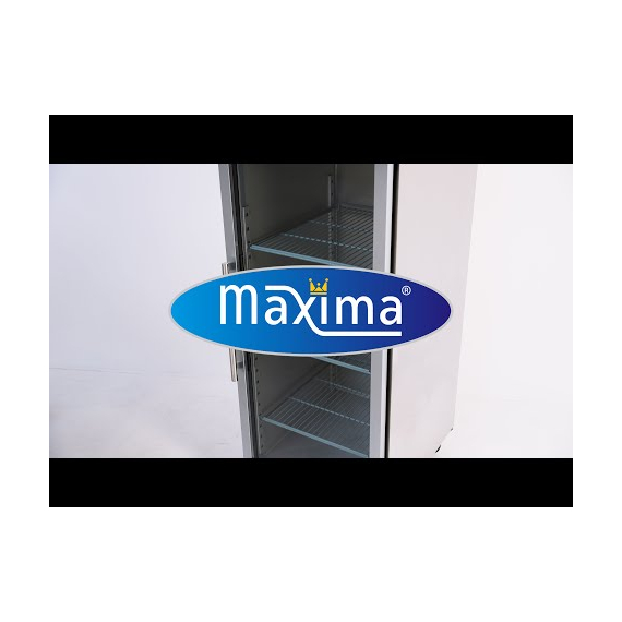 Maxima Gastro Kühlschrank - 600 l - 3 Einstellbare Regale (2/1 GN) - Rostfreier Stahl - mit Glastür, Bild 15