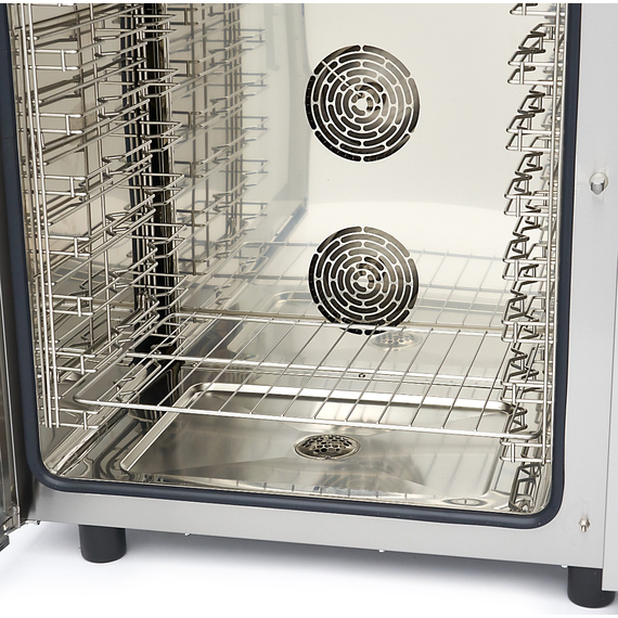 Maxima Gastro Combi - Dampfofen - Passt 10 Tabletts (1/1 GN / 60 x 40 cm) - Analog - 400 V, Bild 6