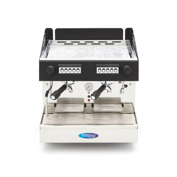 Maxima Gastro Espressomaschine - 2 Kolben - Kompakt - 360 Tassen pro Stunde, Bild 2
