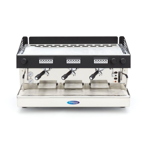 Maxima Gastro Espressomaschine - 3 Kolben - 540 Tassen pro Stunde, Bild 2