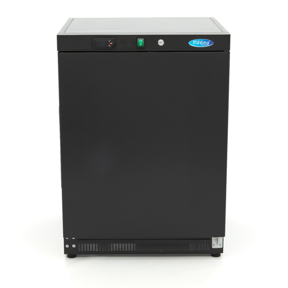 Maxima Gastro Gefrierschrank - 200 l - 2 Feste Regale - Schwarz, Bild 2