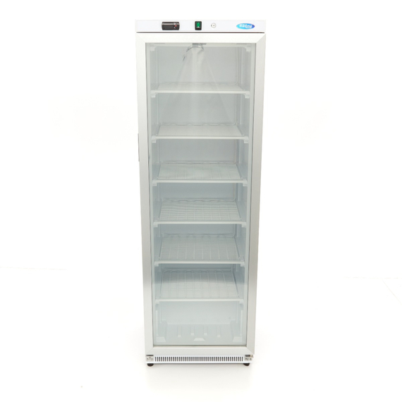Maxima Gastro Gefrierschrank - 400 l - Weiß - mit Glastür, Bild 2