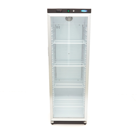 Maxima Gastro Kühlschrank - 400 l - Schwarz - mit Glastür, Bild 2