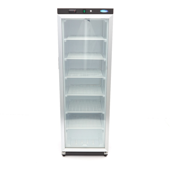 Maxima Gastro Gefrierschrank - 400 l - Schwarz - mit Glastür, Bild 2