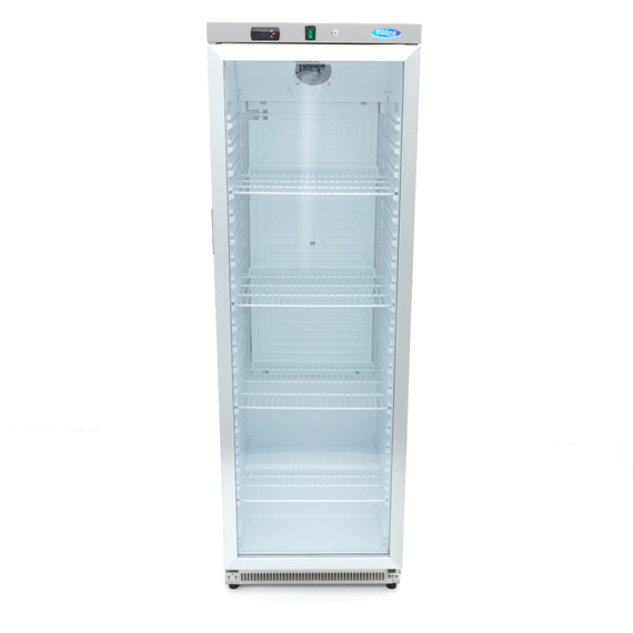 Maxima Gastro Kühlschrank - 400 l - Rostfreier Stahl - mit Glastür, Bild 2
