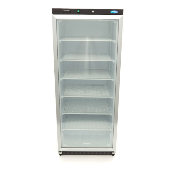 Maxima Gastro Gefrierschrank - 600 l - Schwarz - mit Glastür, Bild 2