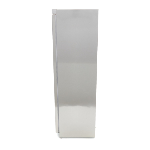 Maxima Gastro Gefrierschrank - 400 l - 6 Feste Regale - Rostfreier Stahl, Bild 3