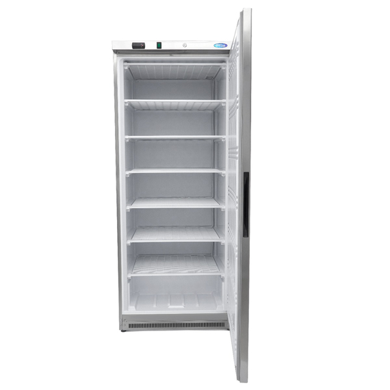 Maxima Gastro Gefrierschrank - 600 l - 6 Feste Regale - Rostfreier Stahl, Bild 5