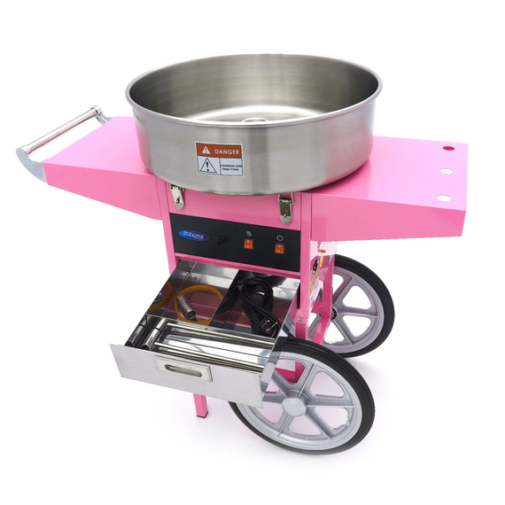 Maxima Gastro Zuckerwattemaschine - Ø 52cm - Rosa - mit Wagen, Bild 9