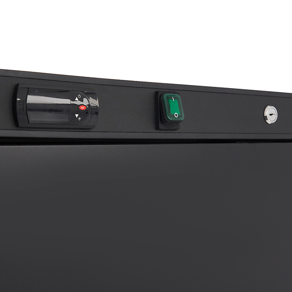 Maxima Gastro Gefrierschrank - 600 l - 6 Feste Regale - Schwarz, Bild 6