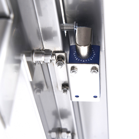 Maxima Gerader Rollentisch aus Edelstahl - für Korbtransportspülmaschinen, Bild 9