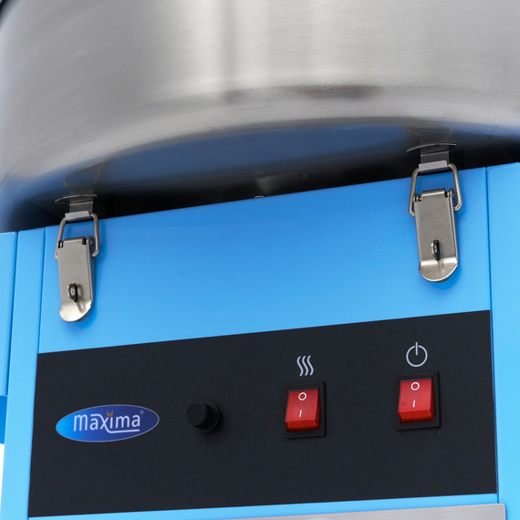 Maxima Gastro Zuckerwattemaschine - Ø 52cm - Blau - mit Wagen, Bild 8