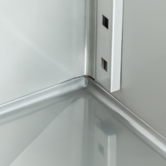 Maxima Gastro Gefrierschrank - 1400 l - 6 Einstellbare Regale (2/1 GN) - auf Rädern - inkl. Regale, Bild 6