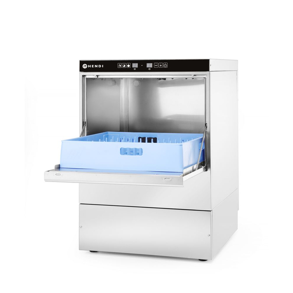 Hendi Geschirrspüler 50x50 - elektronische Steuerung, 400V/6600W, 570x600x(H)830mm, Bild 2
