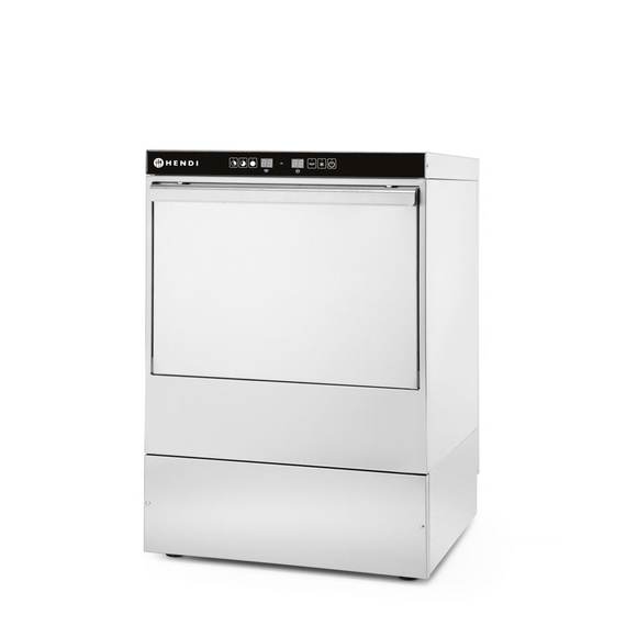 Hendi Geschirrspüler 50x50 - elektronische Steuerung, 400V/6600W, 570x600x(H)830mm