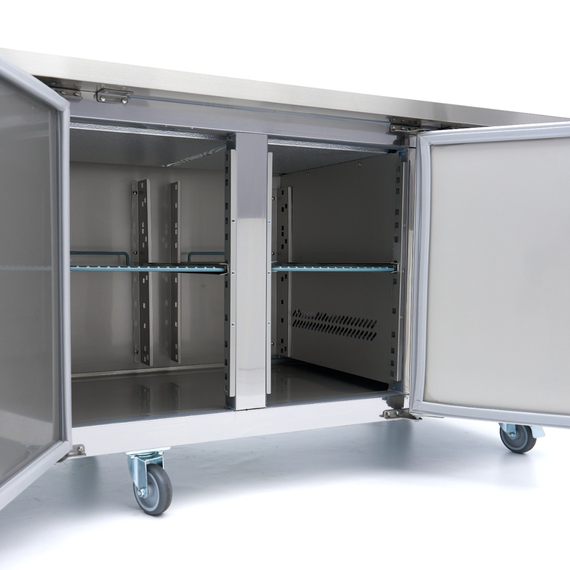 Maxima Gastro Kühltisch - 223 cm - 4 Tür, Bild 10