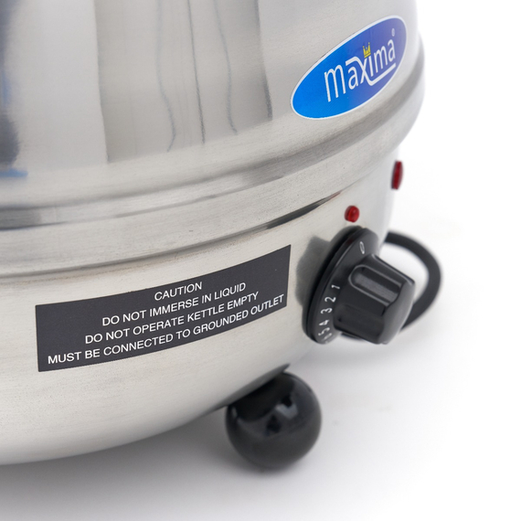 Maxima Gastro Suppenkessel - 10 l - Herausnehmbarer Innentopf - Edelstahl - mit Löffelaussparung, Bild 9