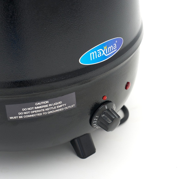 Maxima Gastro Suppenkessel – 13 l – Herausnehmbarer Innentopf – mit integriertem Deckelklappfach & Löffelaussparung, Bild 9