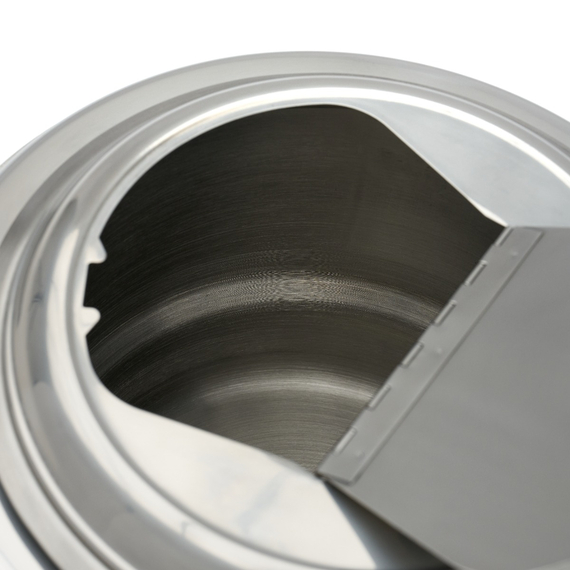 Maxima Gastro Suppenkessel – 13 l – Herausnehmbarer Innentopf – mit integriertem Deckelklappfach & Löffelaussparung, Bild 8