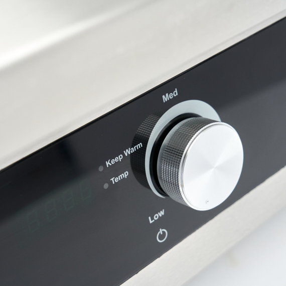 Maxima Gastro Induktions-Grillplatte 700 - Glatt & Gerillt - 5.000 W - Doppel, Bild 8