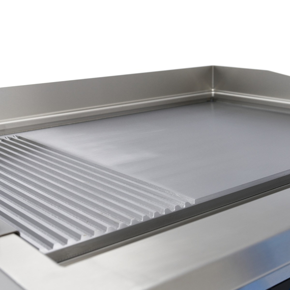Maxima Gastro Induktions-Grillplatte 700 - Glatt & Gerillt - 5.000 W - Doppel, Bild 9