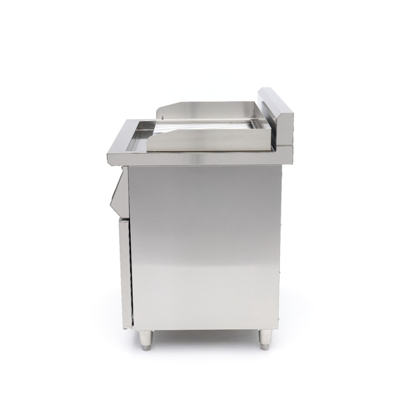 Maxima Gastro Induktions-Grillplatte 700 - Glatt & Gerillt - 10.000 W - Doppel - Mit Untergestell, Bild 5