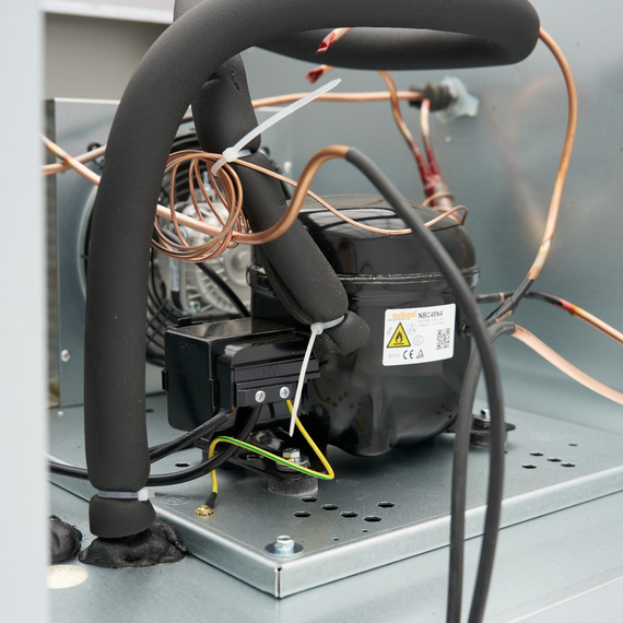 Maxima Gastro Kühlschrank - 600 l - 3 Einstellbare Regale (2/1 GN) - Rostfreier Stahl - auf Rädern, Bild 17