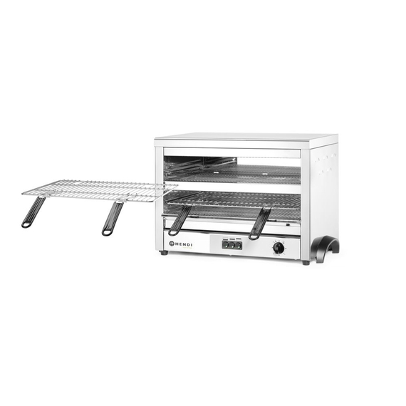 Hendi Quarz-Salamander MAXI GN 1/1, 400V/4500W, 682x528x(H)455mm, Bild 4