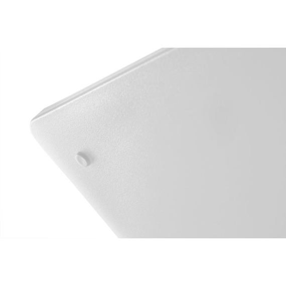 Hendi Schneidbrett mit Rille, Weiß, 355x250x(H)15mm, Bild 2