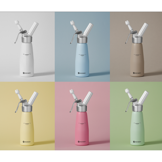 Hendi Sahnespender, 0,5L, Taupe, ⌀80x(H)260mm, Bild 3