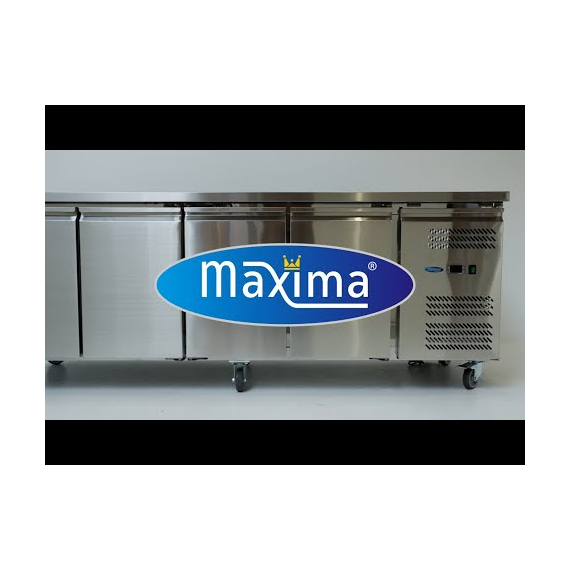 Maxima Gastro Kühltisch - 223 cm - 4 Türen, Bild 2
