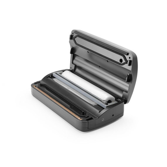 Hendi Streifen-Vakuumverpackungsmaschine mit Rollenvorschub, Budget Line, 220-240V/100W, 385x205x(H)95mm, Bild 2