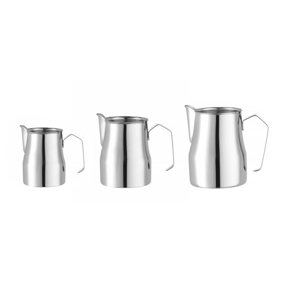 Hendi Milchkännchen mit V-förmigem Ausguss, 0,7L, ⌀84x(H)130mm, Bild 2