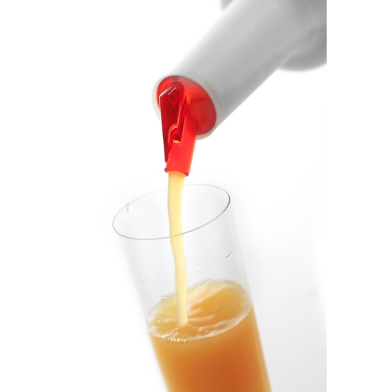 BarUp Dosier- und Aufbewahrungsflasche, 0,8L, Weiß, ⌀90x(H)300mm, Bild 3