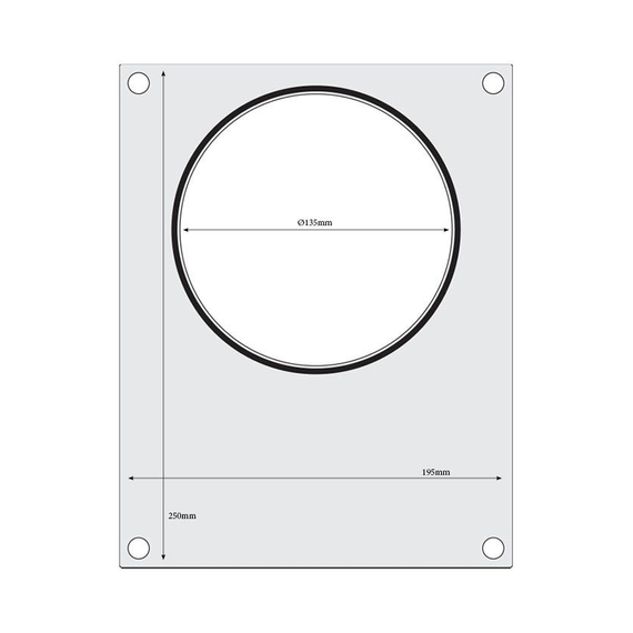 Hendi Matrize für Versiegelungsmaschine, ein runder Behälter (ø165 mm), Bild 2
