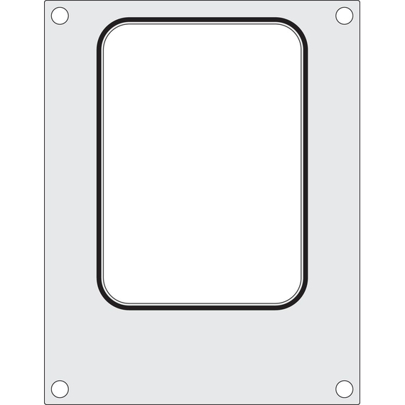 Hendi Matrize für Versiegelungsmaschine, ein Behälter (187x137 mm)