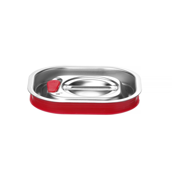 Hendi Gastronorm-Deckel mit Silikonrand, Kitchen Line, GN 1/6, 156x142mm, Bild 2