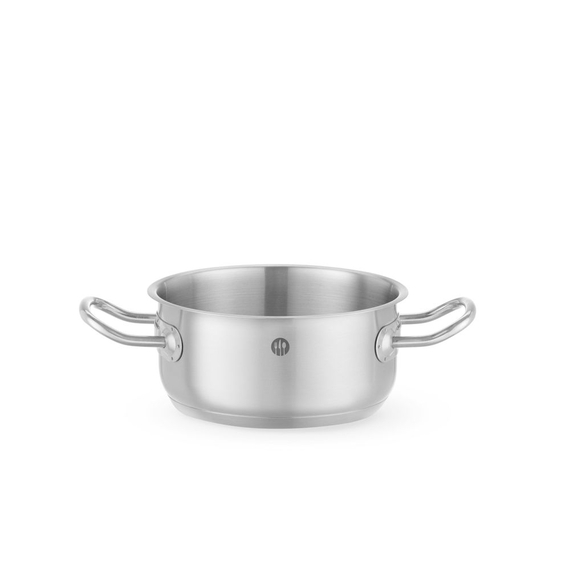 Hendi Kochtopf, niedrig - ohne Deckel, Kitchen Line, 1,4L, ⌀160x(H)75mm